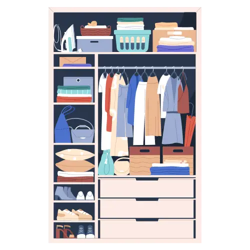 Wardrobe illustration