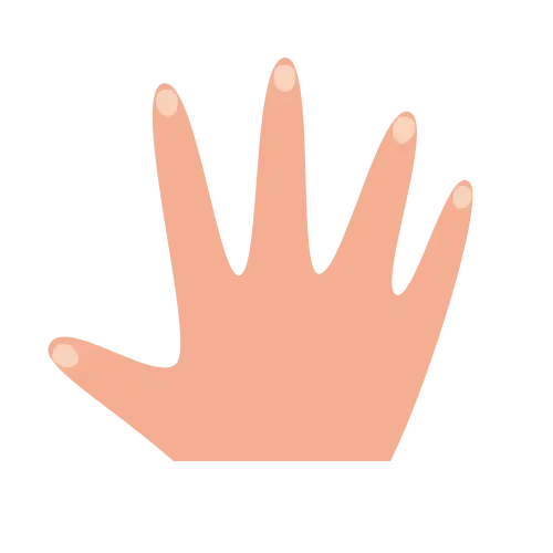 Finger illustration