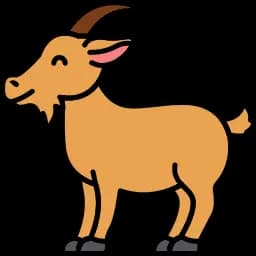 Nepali letter G (G) for Goat - Hamro Barnamala