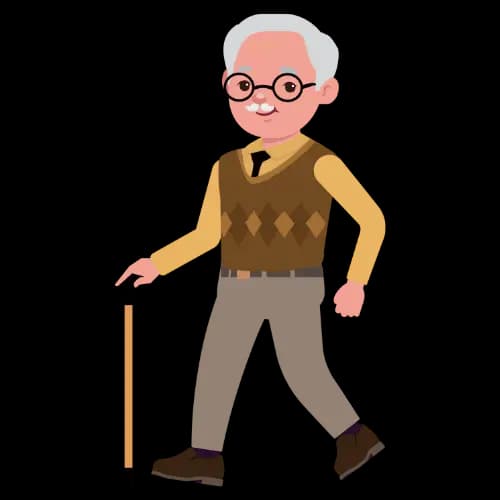 Grandfather illustration