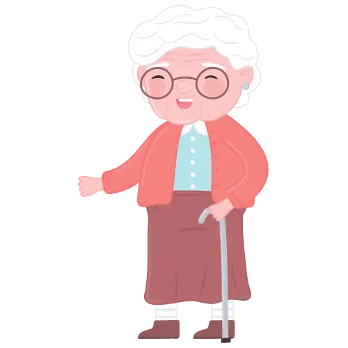 Grandmother illustration