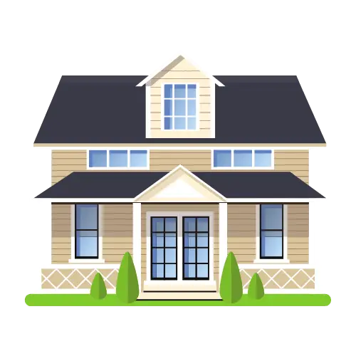 Learn Nepali घ with example word House - Hamro Barnamala