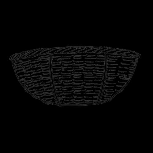 Nepali letter ढ (Dha) for Basket - Hamro Barnamala