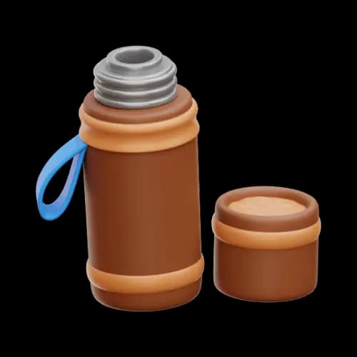 Nepali letter थ (Tha) for Thermos - Hamro Barnamala