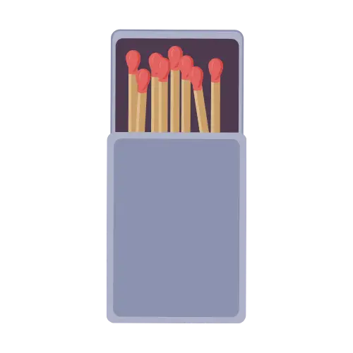 Nepali letter स (Sa) for Matchstick - Hamro Barnamala