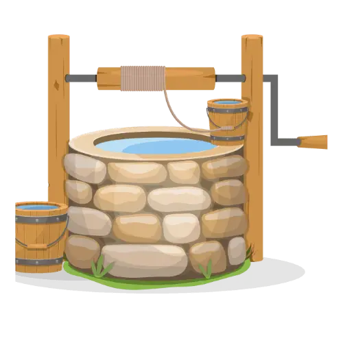 Nepali letter इ (I) for Well - Hamro Barnamala