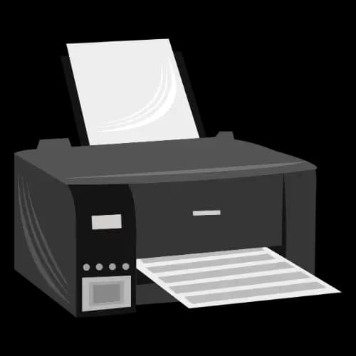 Printer illustration