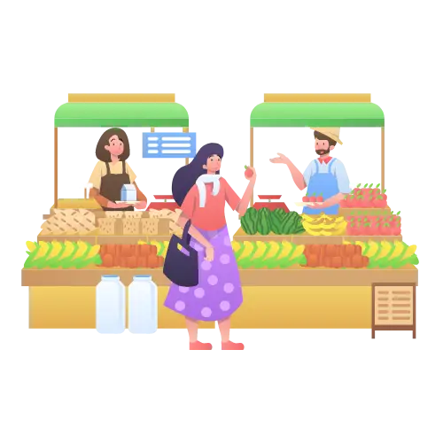 Market illustration