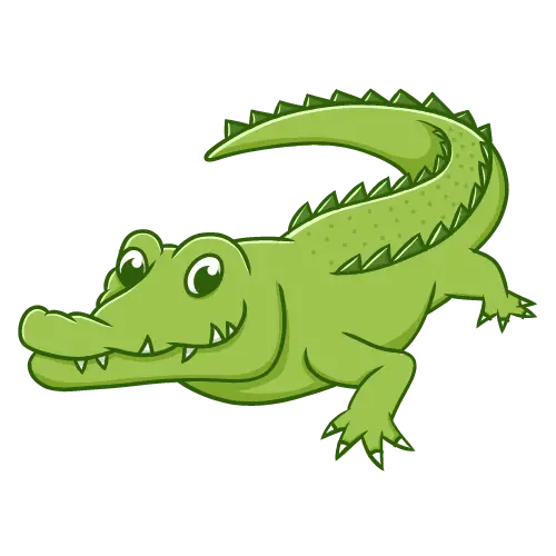 Crocodile illustration