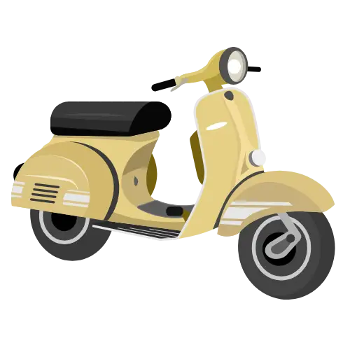 Scooter illustration