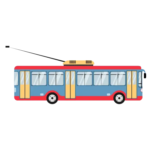 Trolleybus illustration