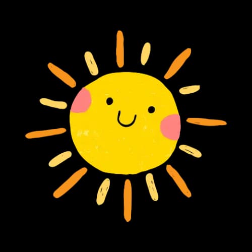 Sunny illustration
