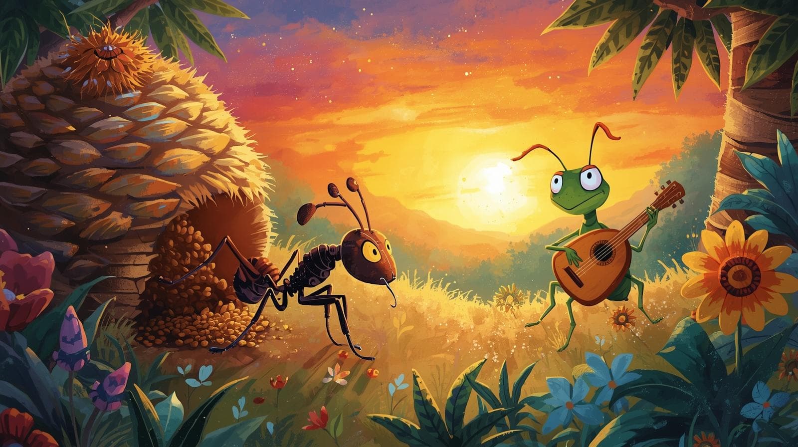 The Ant and the Grasshopper