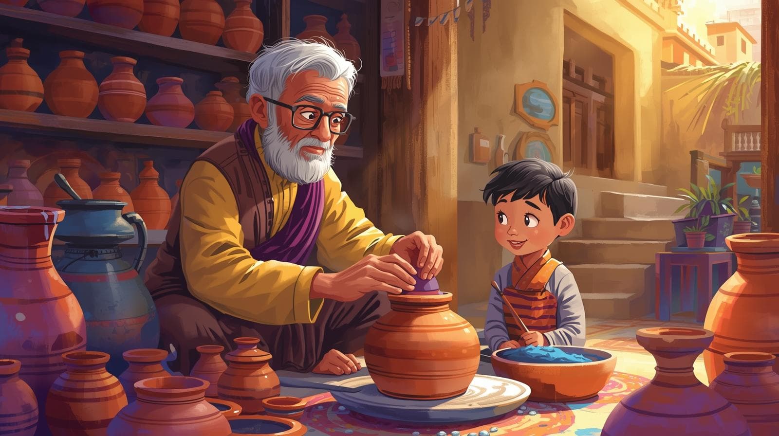 The Potter of Bhaktapur