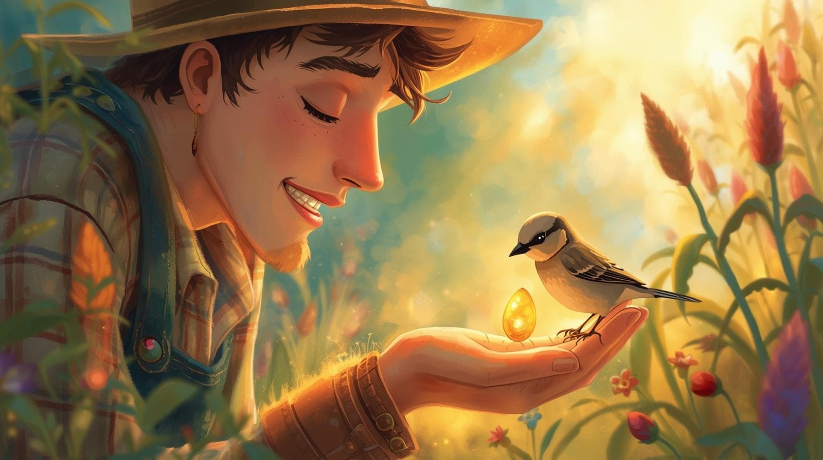 The Farmer and the Sparrow
