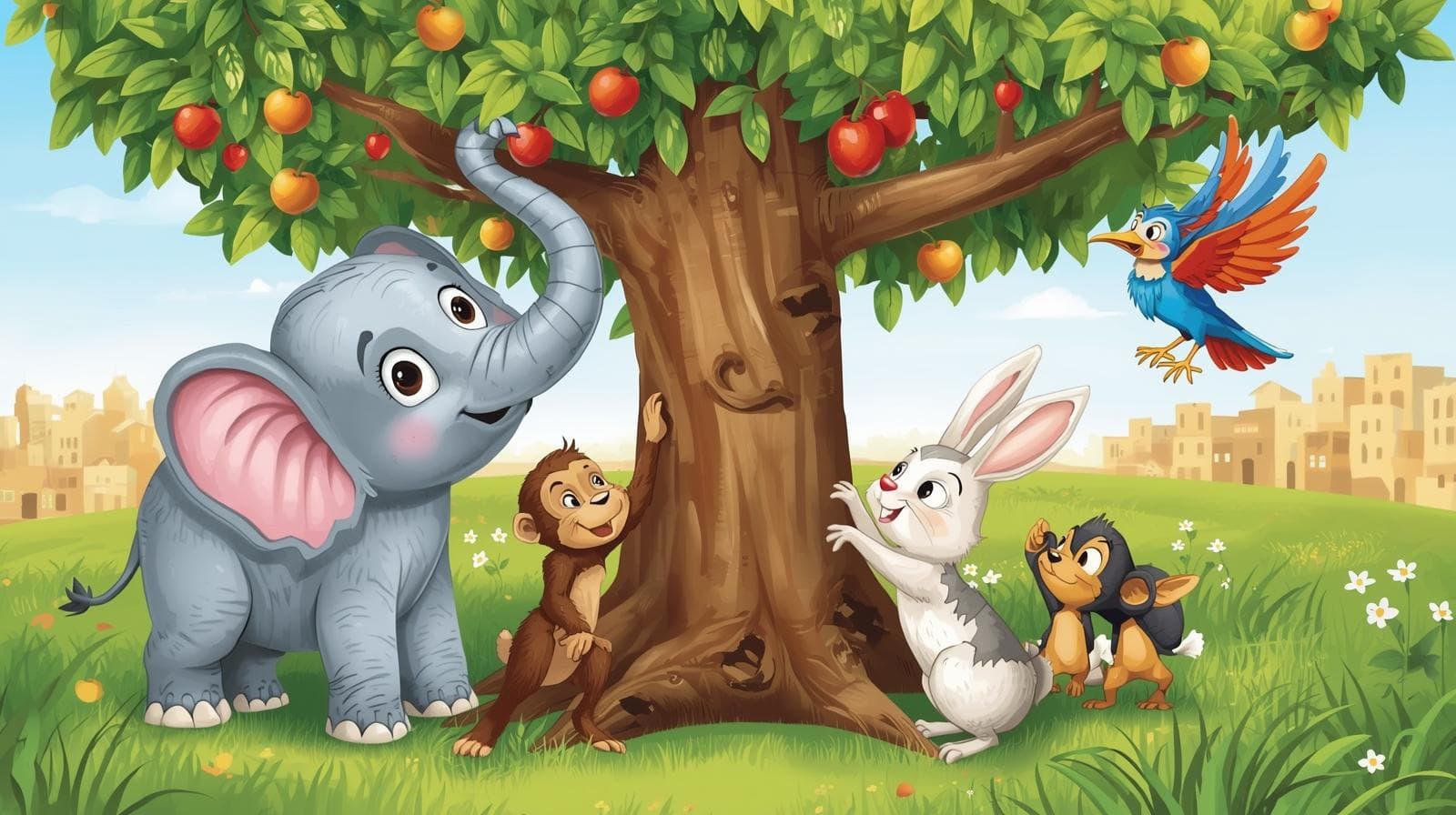 The Four Harmonious Friends