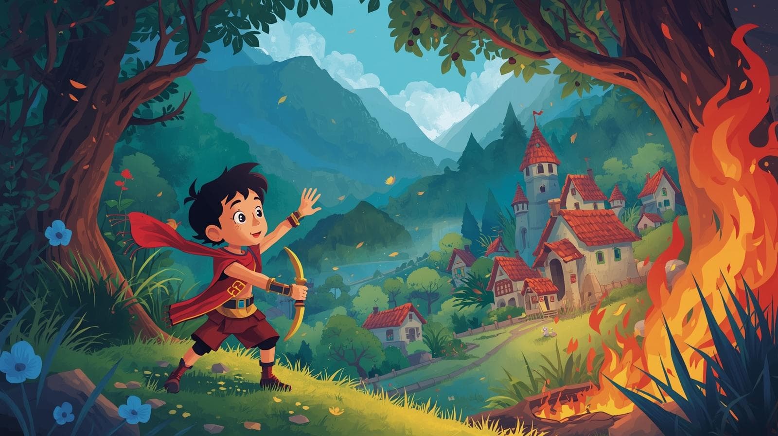 The Brave Gorkhali Boy