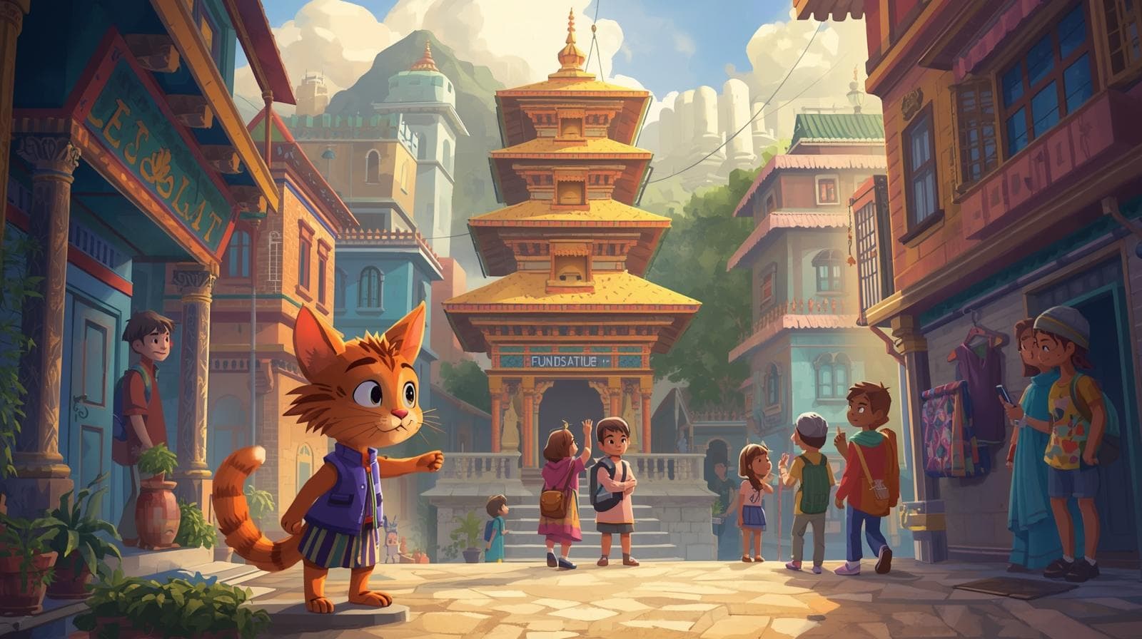 The Kathmandu Traffic Cat