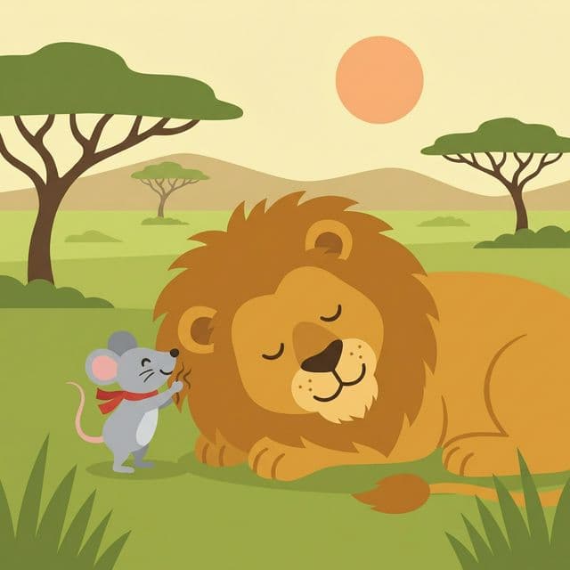 The Lion and the Mouse