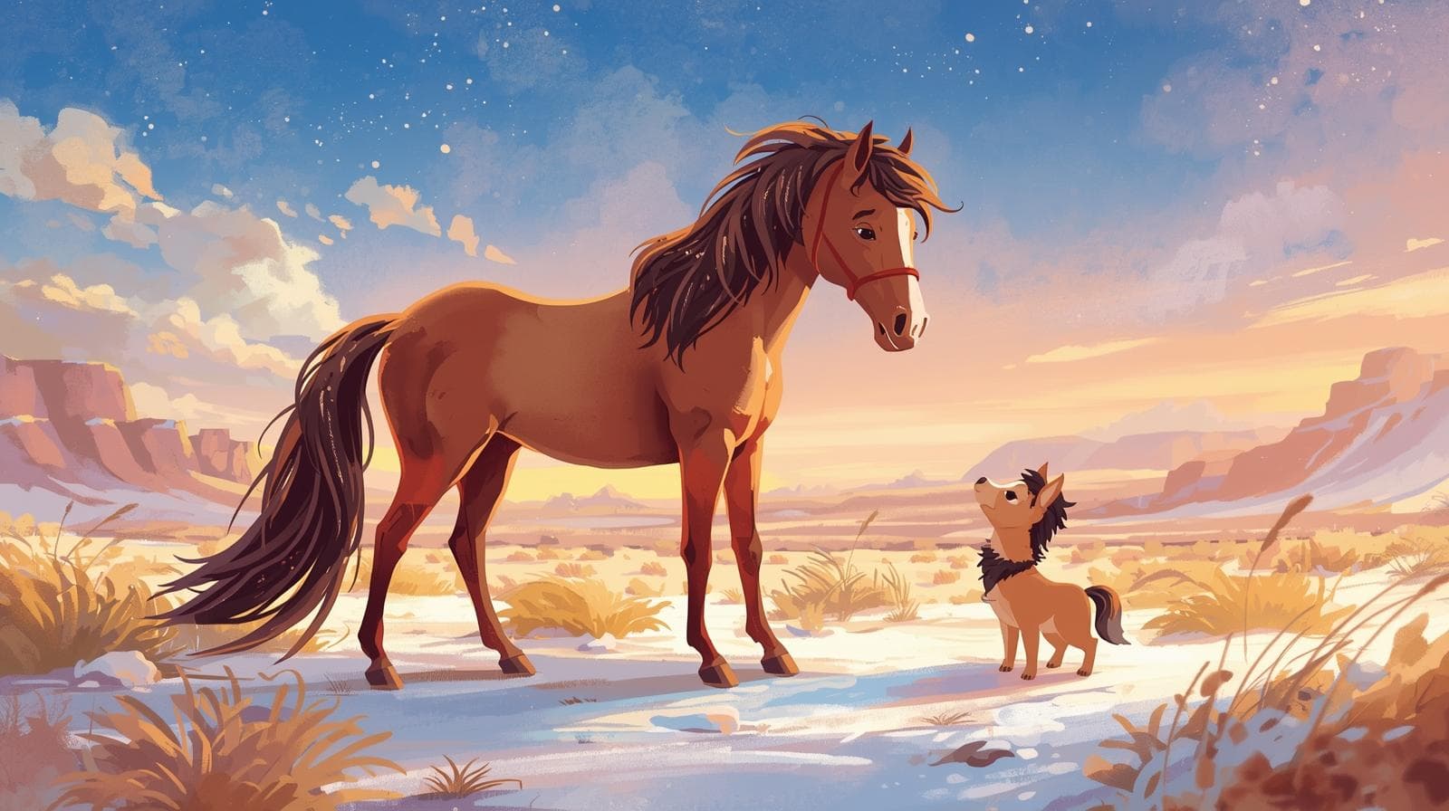 The Horse of Mustang