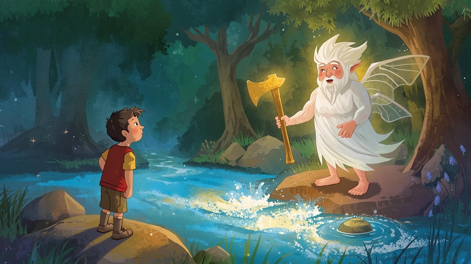 The Woodcutter and His Axe