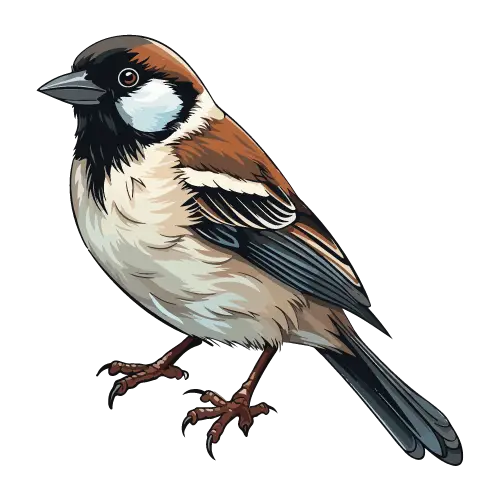 Sparrow illustration