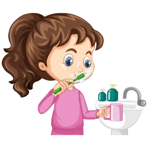 Brush Teeth illustration