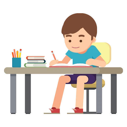 Nepali phrase: म हरेक दिन पढ्छु (I study every day)