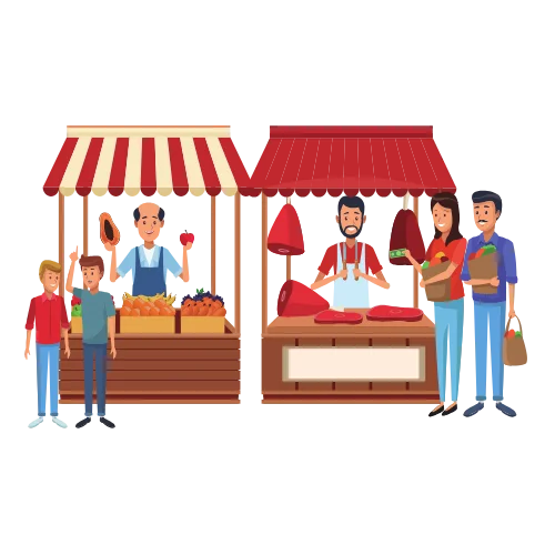 Market illustration