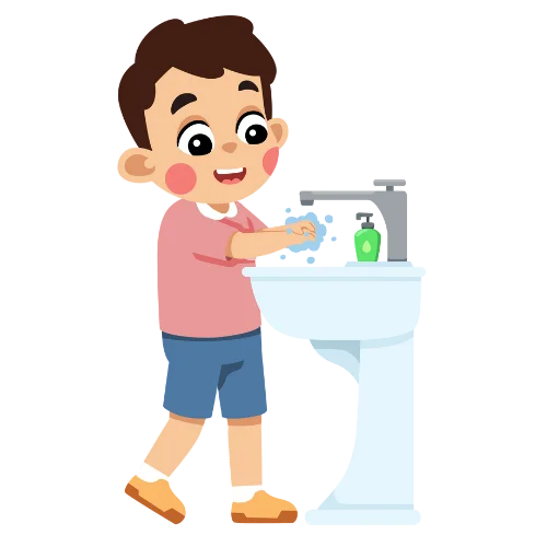 Wash Hands illustration