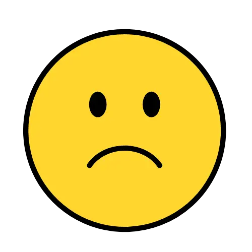 Sad illustration