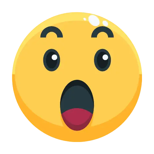 Surprised illustration