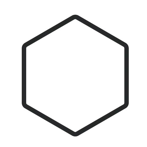 Nepali letter ष (Sha) for Hexagon - Hamro Barnamala