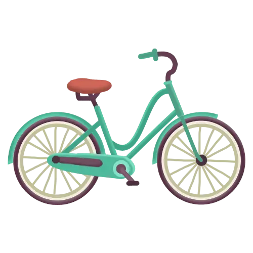 Nepali phrase: साइकल मोटरसाइकलभन्दा ढिलो छ (A bicycle is slower than a motorcycle)